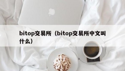 bitop交易所（bitop交易所中文叫什么）
